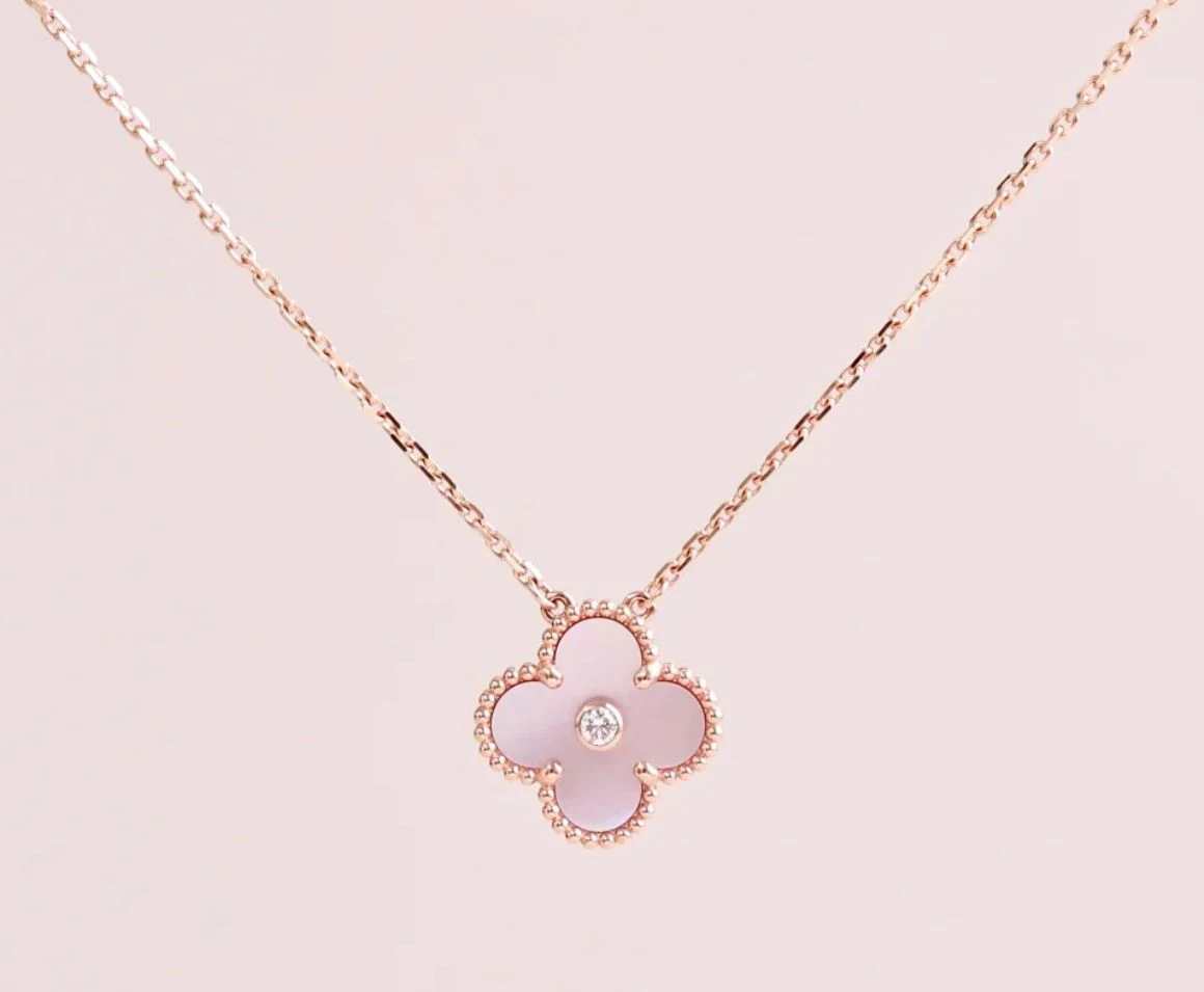 粉贝单花 · 项链商品图